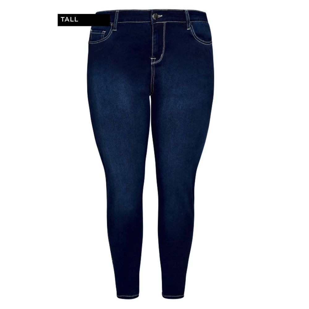 AVENUE Skinny Butter Denim Sz 30T